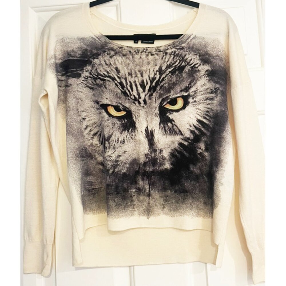 the Kooples crew neck knit top